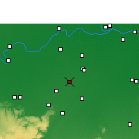 Nearby Forecast Locations - Bikramganj - Carte