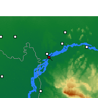 Nearby Forecast Locations - Dhubri - Carte