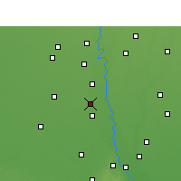 Nearby Forecast Locations - Ganaur - Carte