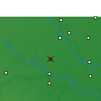 Nearby Forecast Locations - Ghatampur - Carte