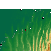 Nearby Forecast Locations - Kailashahar - Carte