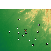 Nearby Forecast Locations - Kheralu - Carte