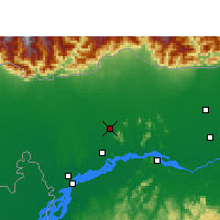 Nearby Forecast Locations - Kokrajhar - Carte