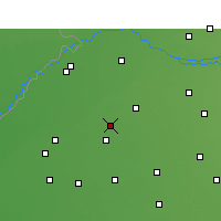 Nearby Forecast Locations - Kotkapura - Carte