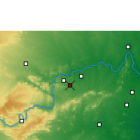 Nearby Forecast Locations - Macherla - Carte