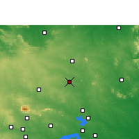 Nearby Forecast Locations - Madhupur - Carte