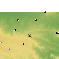 Nearby Forecast Locations - Mangrulpir - Carte