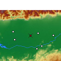 Nearby Forecast Locations - Nalbari - Carte