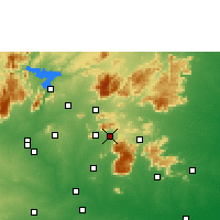 Nearby Forecast Locations - Namagiripettai - Carte