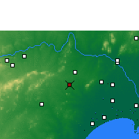Nearby Forecast Locations - Narasaraopet - Carte