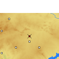 Nearby Forecast Locations - Nargund - Carte