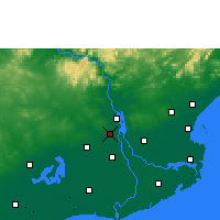 Nearby Forecast Locations - Nidadavolu - Carte