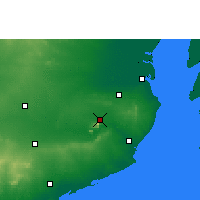 Nearby Forecast Locations - Palitana - Carte