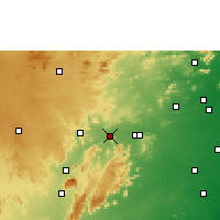 Nearby Forecast Locations - Pallikonda - Carte