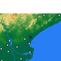 Nearby Forecast Locations - Pithapuram - Carte