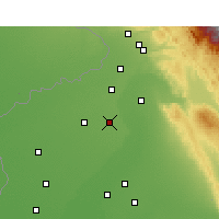 Nearby Forecast Locations - Qadian - Carte