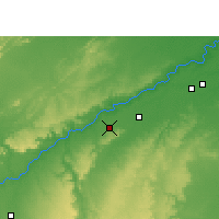 Nearby Forecast Locations - Sabalgarh - Carte