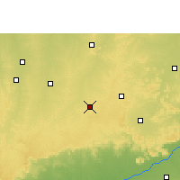 Nearby Forecast Locations - Sehore - Carte
