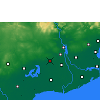 Nearby Forecast Locations - Tadepalligudem - Carte