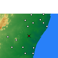 Nearby Forecast Locations - Tindivanam - Carte