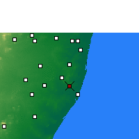 Nearby Forecast Locations - Tirukalukundram - Carte