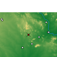 Nearby Forecast Locations - Yellandu - Carte