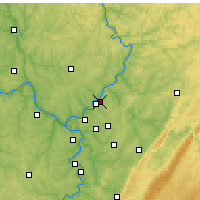 Nearby Forecast Locations - Lower Burrell - Carte