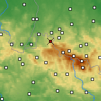 Nearby Forecast Locations - Nové Město pod Smrkem - Carte