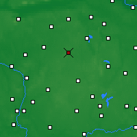 Nearby Forecast Locations - Janowiec Wielkopolski - Carte