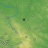 Nearby Forecast Locations - Koniecpol - Carte