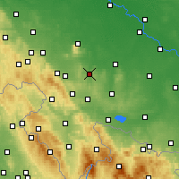 Nearby Forecast Locations - Niemcza - Carte
