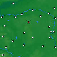 Nearby Forecast Locations - Pniewy - Carte