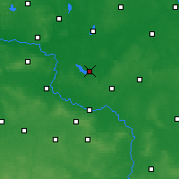 Nearby Forecast Locations - Sława - Carte