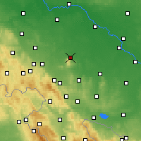 Nearby Forecast Locations - Sobótka - Carte