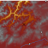 Nearby Forecast Locations - Oltu - Carte