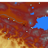 Nearby Forecast Locations - Güroymak - Carte