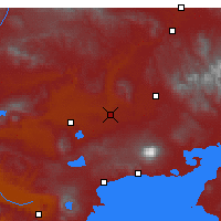 Nearby Forecast Locations - Malazgirt - Carte