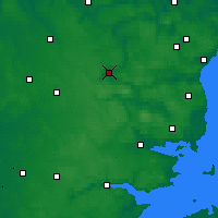 Nearby Forecast Locations - Silkeborg - Carte
