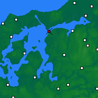 Nearby Forecast Locations - Løgstør - Carte