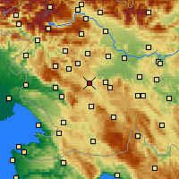 Nearby Forecast Locations - Logatec - Carte