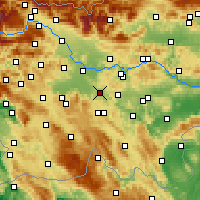Nearby Forecast Locations - Grosuplje - Carte