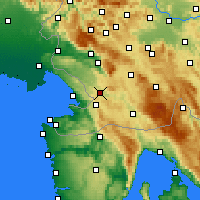 Nearby Forecast Locations - Divača - Carte