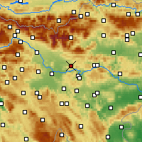 Nearby Forecast Locations - Moravče - Carte