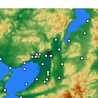 Nearby Forecast Locations - Takatsuki - Carte