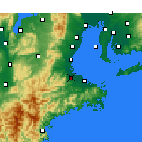 Nearby Forecast Locations - Matsusaka - Carte