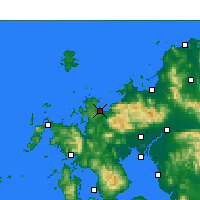 Nearby Forecast Locations - Karatsu - Carte