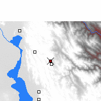 Nearby Forecast Locations - Llallagua - Carte