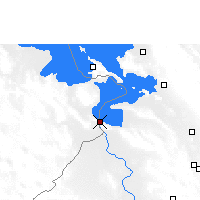 Nearby Forecast Locations - Desaguadero - Carte