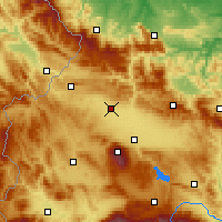 Nearby Forecast Locations - Kostinbrod - Carte