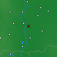 Nearby Forecast Locations - Szentes - Carte